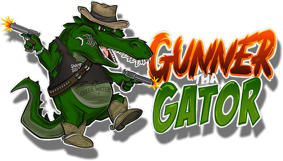Gunner tha Gator Logo