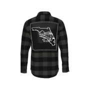 Black Gator Flannel